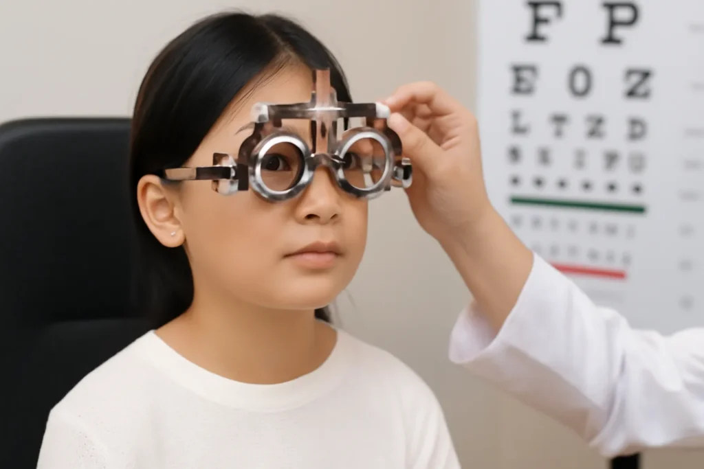 초등학생 시력
