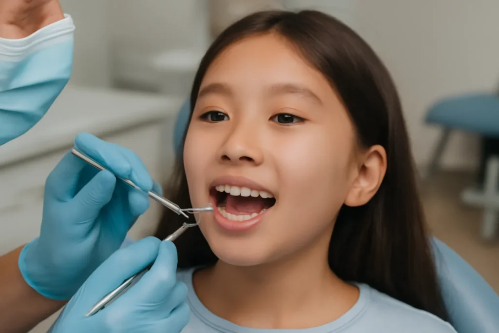 초등학생 치아교정