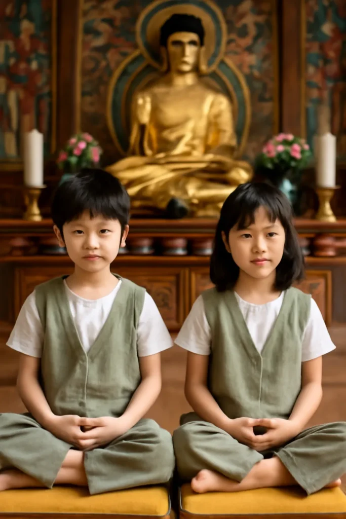 초등학생 템플 스테이