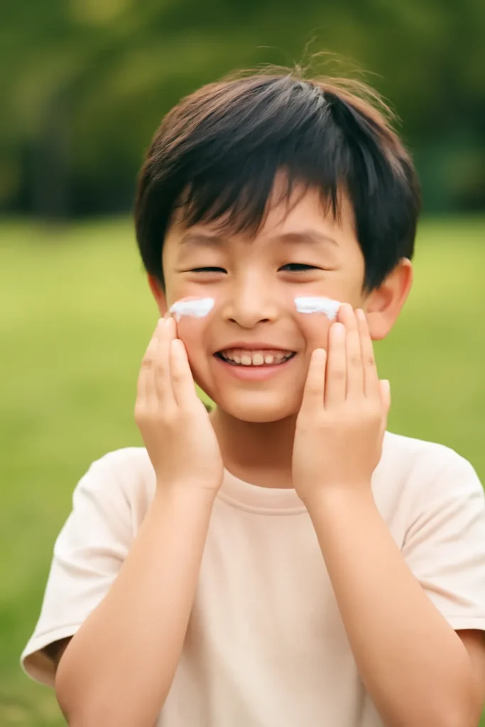 초등학생 썬크림 팩트