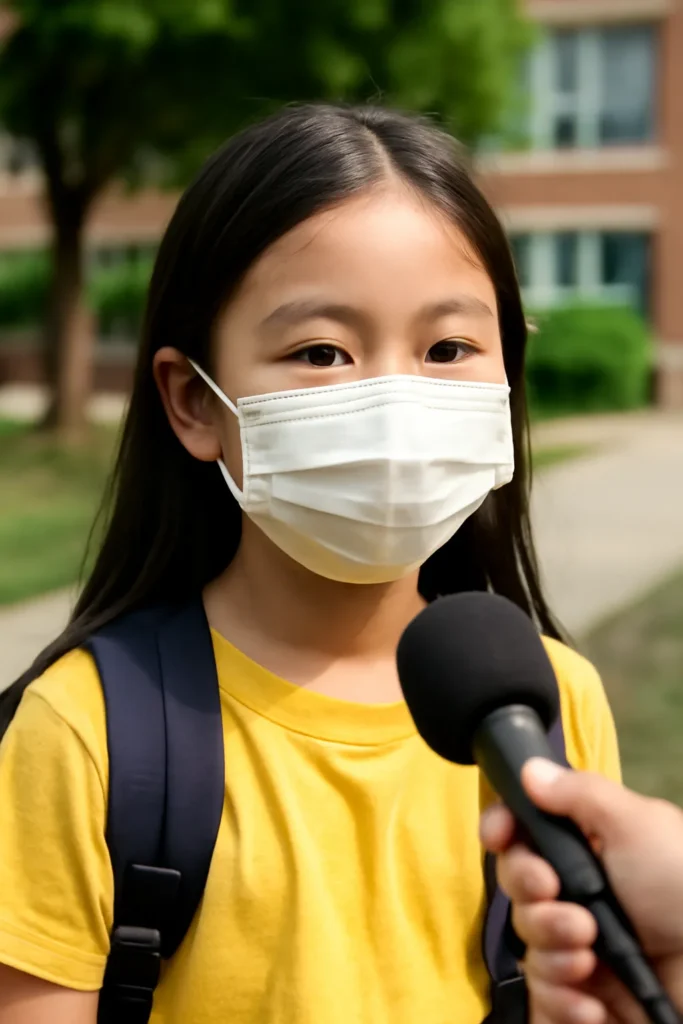 초등학생 100원 마스크 기부