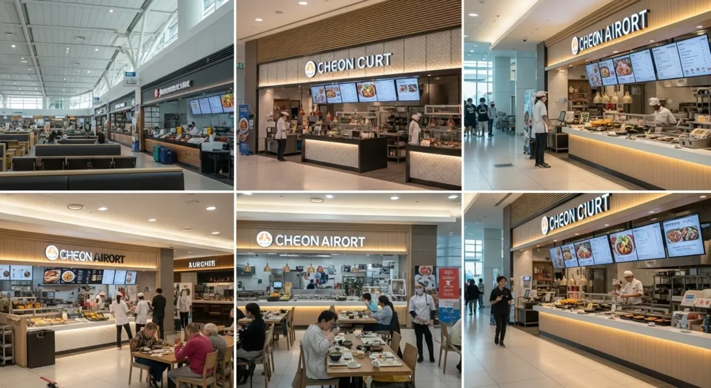 인천공항 푸드코트