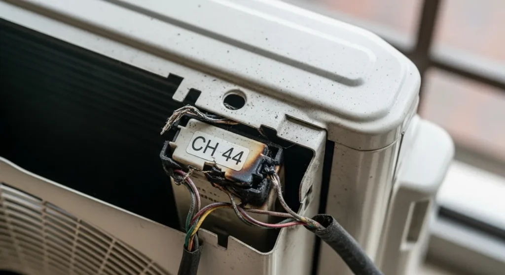 에어컨 고장 ch 44