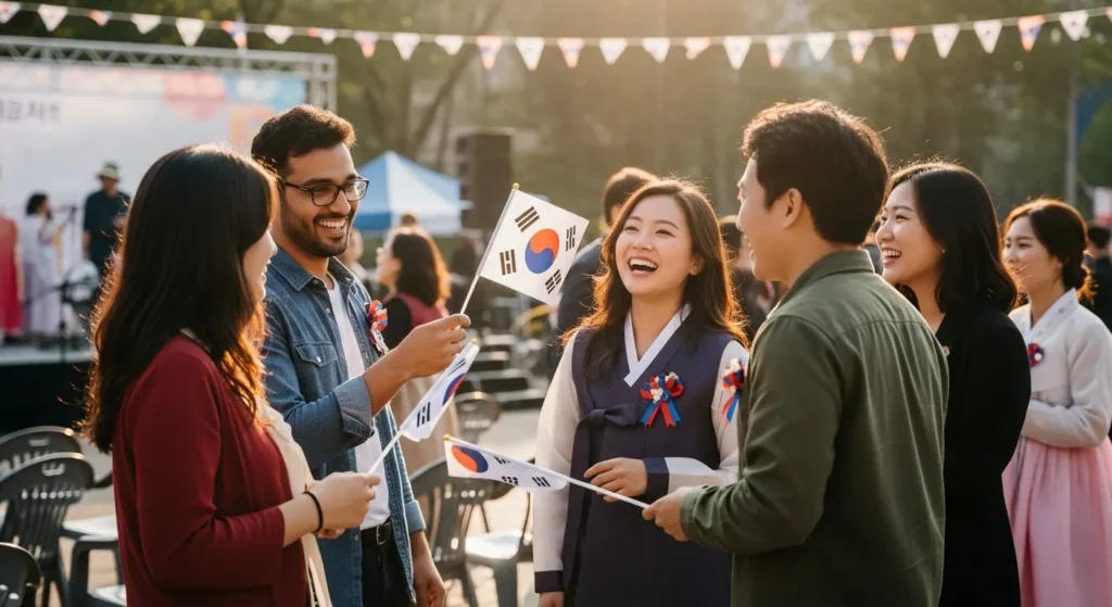 광복절 반쪽행사