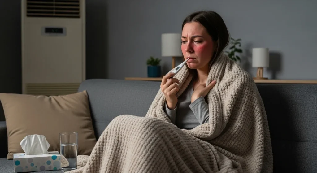 냉방병 증상 열