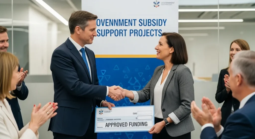 정부 보조금 지원사업