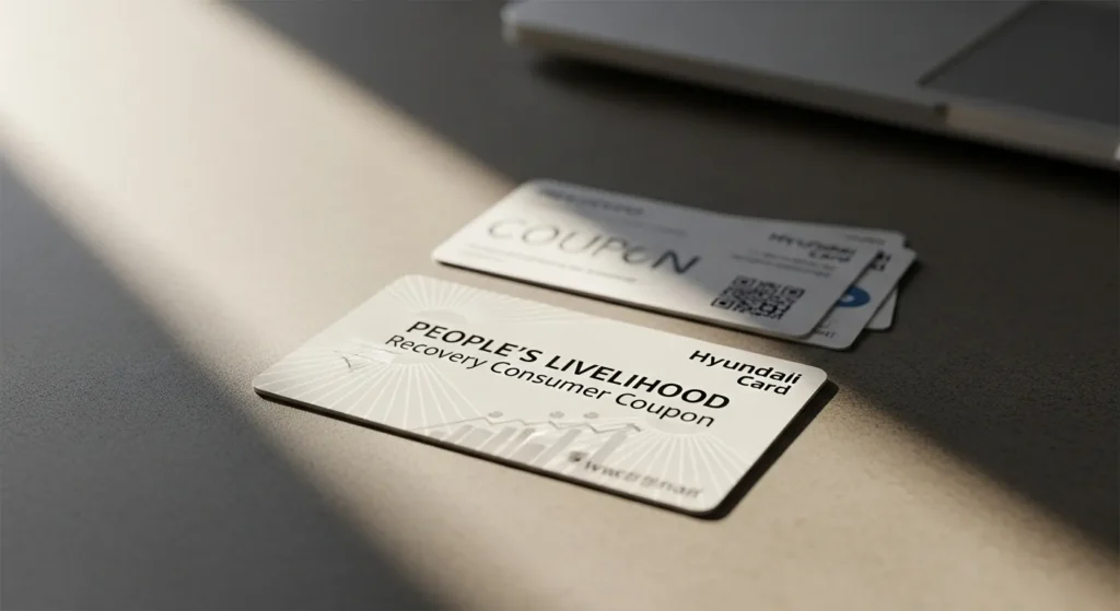 민생회복 소비쿠폰 현대카드